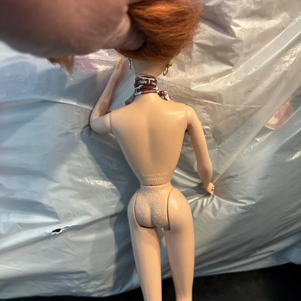 Harley Davidson Barbie Midge Fever Red Hair Nude Doll Ooak Mackie Loose C428G